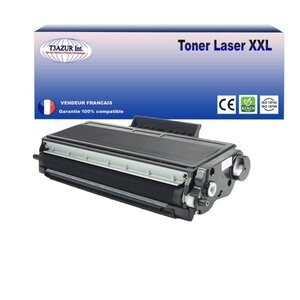 Toner compatible avec Brother TN3480 pour Brother HL-L6300DWT  HL-L6400DW  HL-L6400DWT  HL-L6400DWTSP- 8 000 pages - T3AZUR