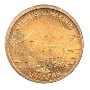 Mini médaille monnaie de paris 2008 - la place au beurre